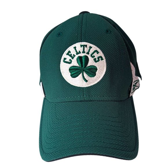 NBA Other - Celtics One Size Embroidered NBA Reebok Stretch Hat MINT CONDITION